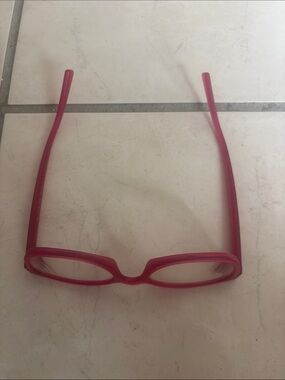 Armani Exchange Pink Rectangular Glasses